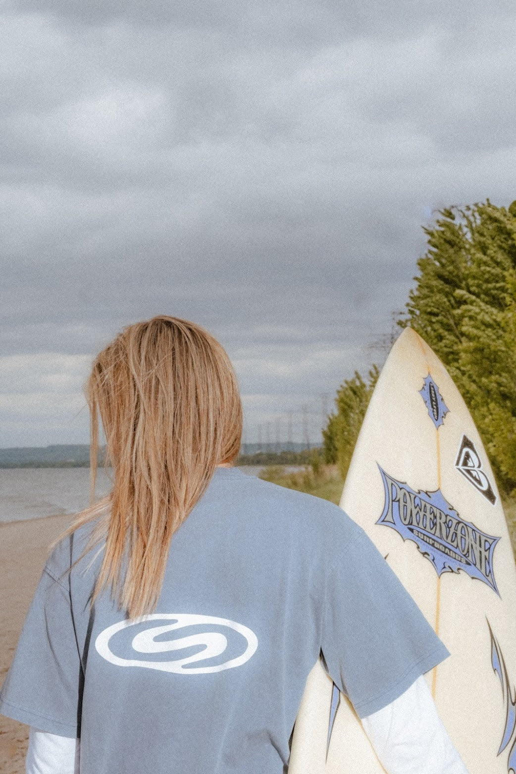 005 T-Shirt - Stone Blue